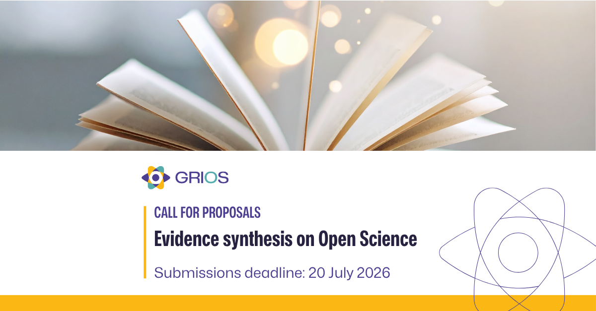 GRIOS launches open call for evidence synthesis on Open Science